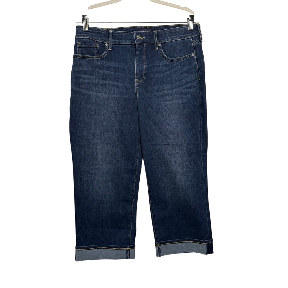 NYDJ Crop Jeans Womens Size 10 Marilyn Straight